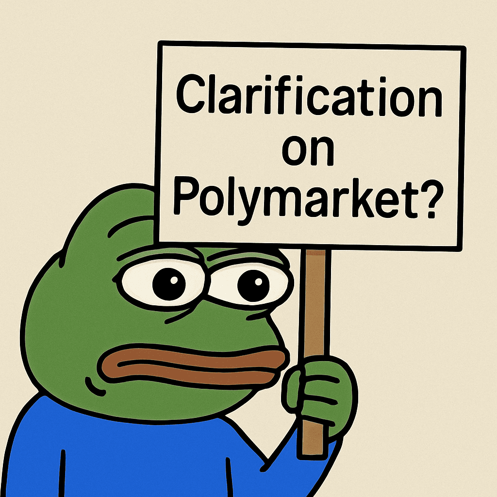 Clarification on Polymarket