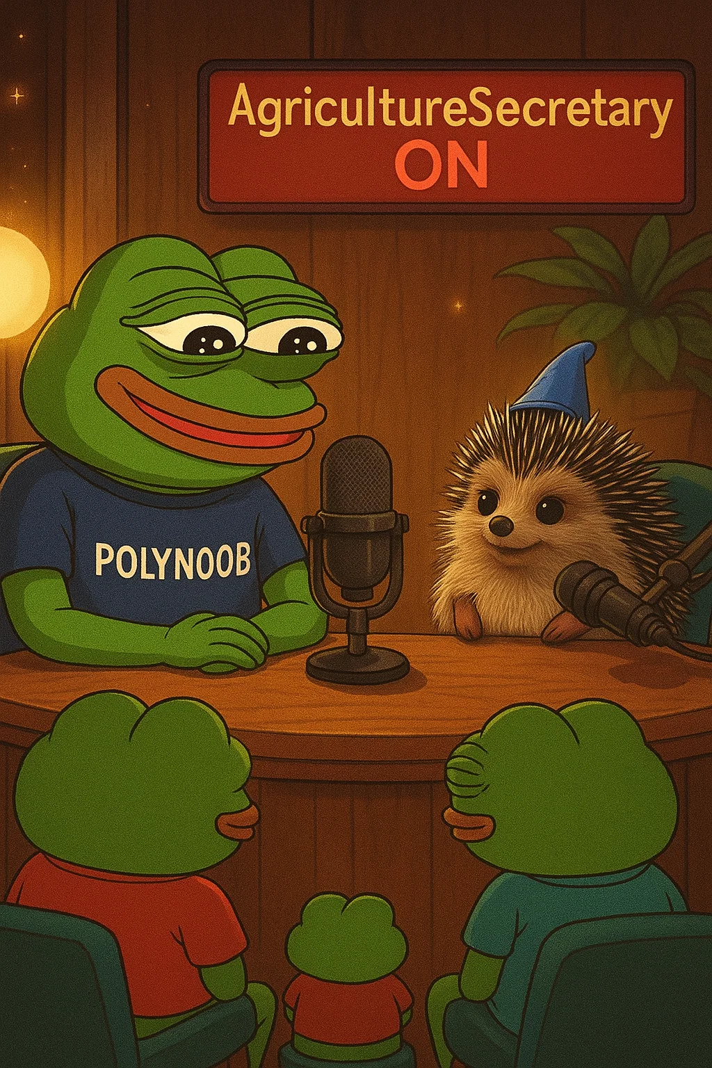 AgricultureSecretary on Polymarket the cutest and wealthiest hedgehog